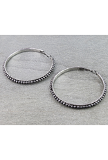 EARRING HOOP NAVAJO PEARL