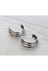 EARRING MULTI LAYER CHUNKY HOOP