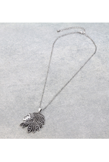NECKLACE WESTERN INDIAN HEAD PENDANT