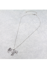 NECKLACE WESTERN AZTEC HORSE