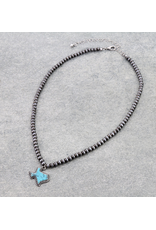 NAVAJO PEARL WESTERN TEXAS MAP STONE