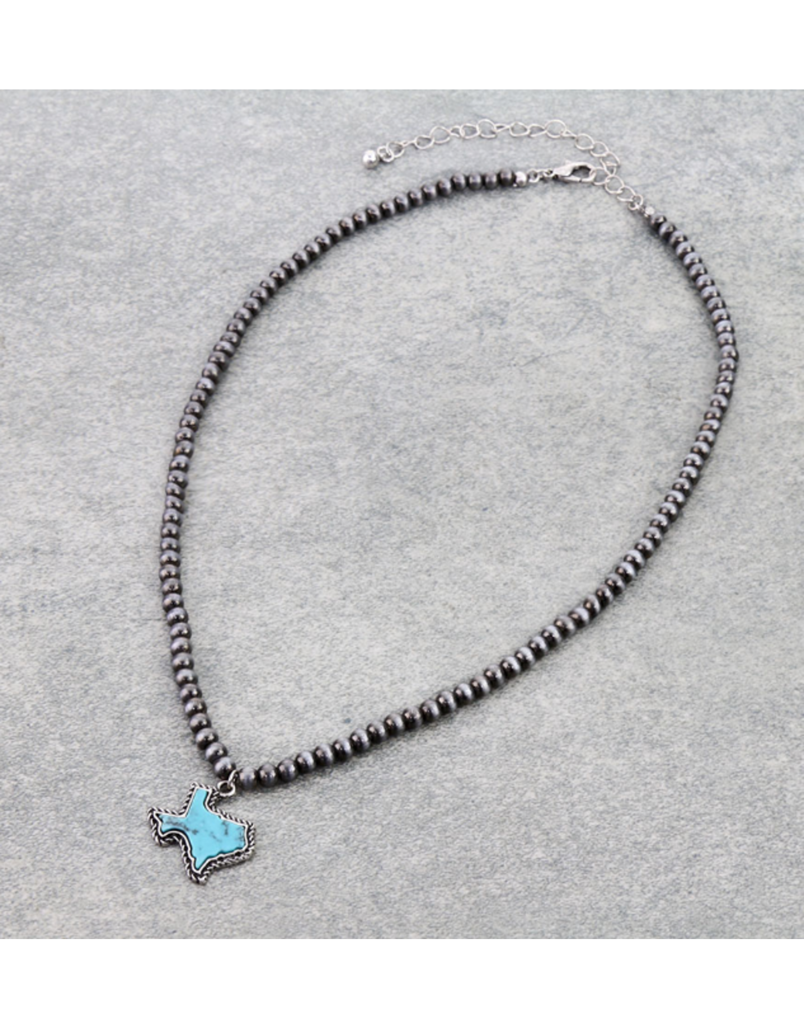 NAVAJO PEARL WESTERN TEXAS MAP STONE