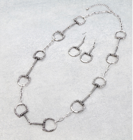 NECKLACE SET LONG HORSE BIT NECKLACE