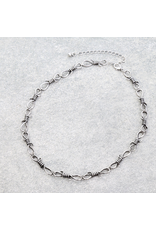 NECKLACE WESTERN BARBED WIRE CHAIN