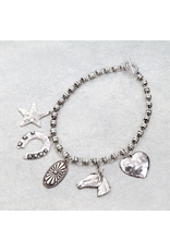 NECKLACE LARGE WESTERN CHARM TOGGLE