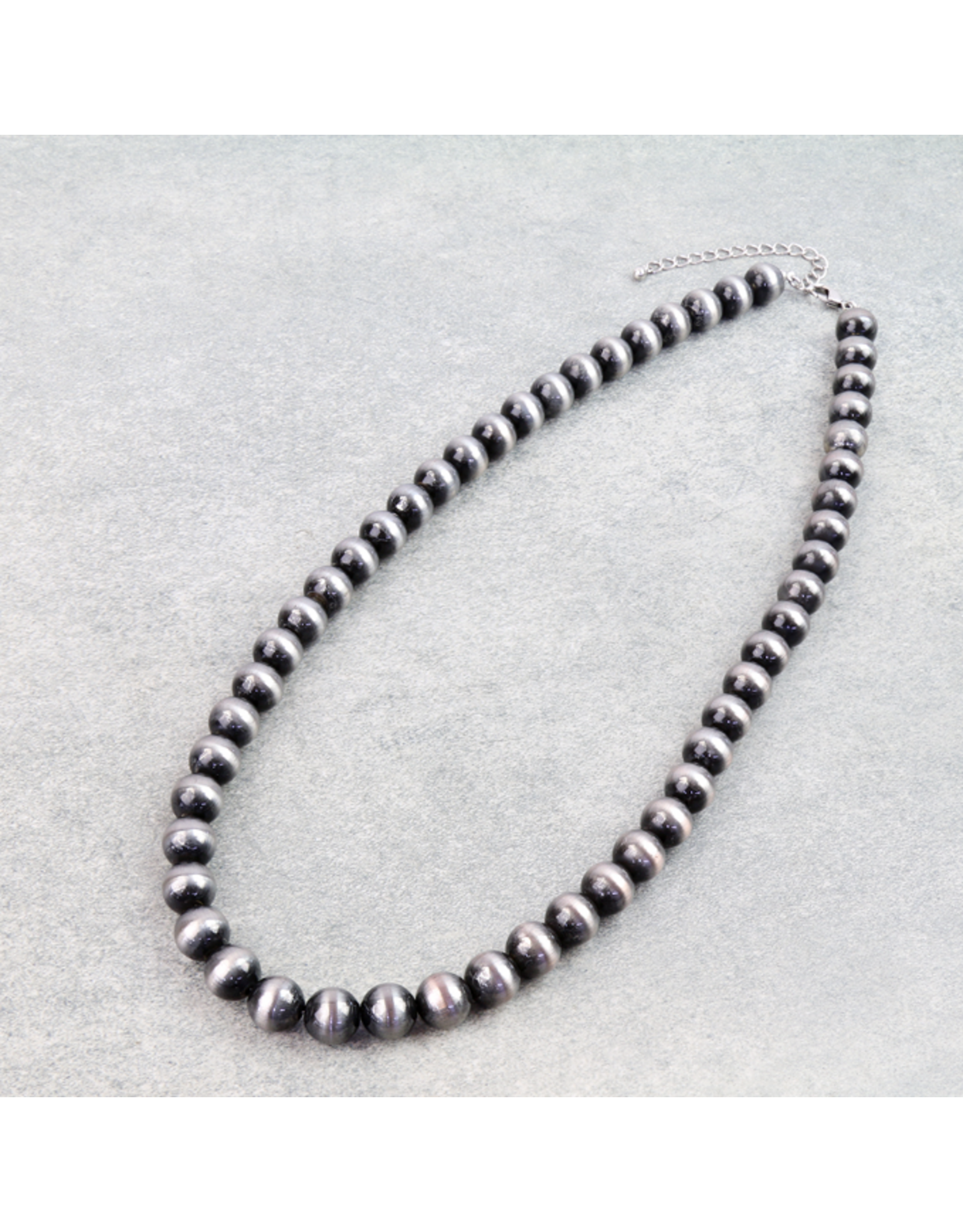 NECKLACE NAVAJO PEARL 12 MM 24"