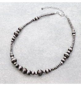 NECKLACE NAVAJO PEARL "PASTRY" 18"