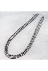 NECKLACE NAVAJO PEARL 3 STRANDS SLIDING KNOT