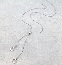 NECKLACE WESTERN HORSE BIT BOLO