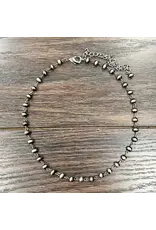 NECKLACE WESTERN NAVAJO PEARL WITH CHAIN LINK 16"