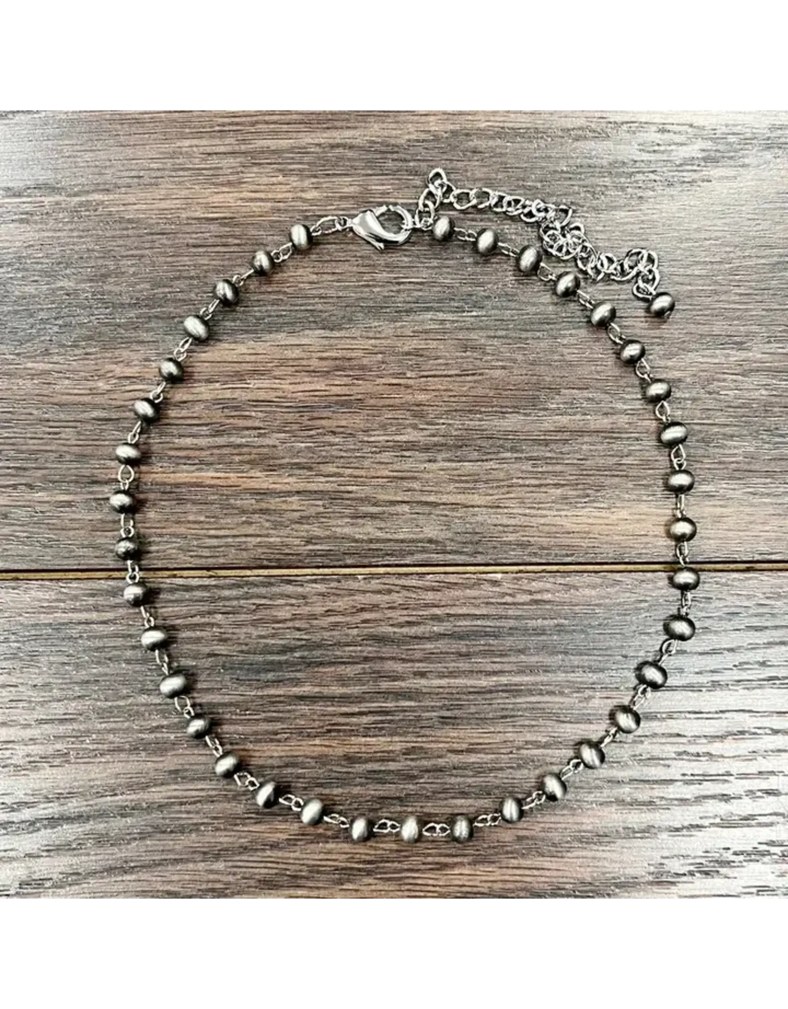 NECKLACE WESTERN NAVAJO PEARL WITH CHAIN LINK 16"