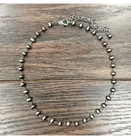 NECKLACE WESTERN NAVAJO PEARL WITH CHAIN LINK 16"