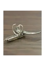 RING ADJUSTABLE WHITE LONG HORN
