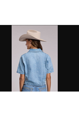 STETSON SHIRT WMS STETSON DENIM CROPPED