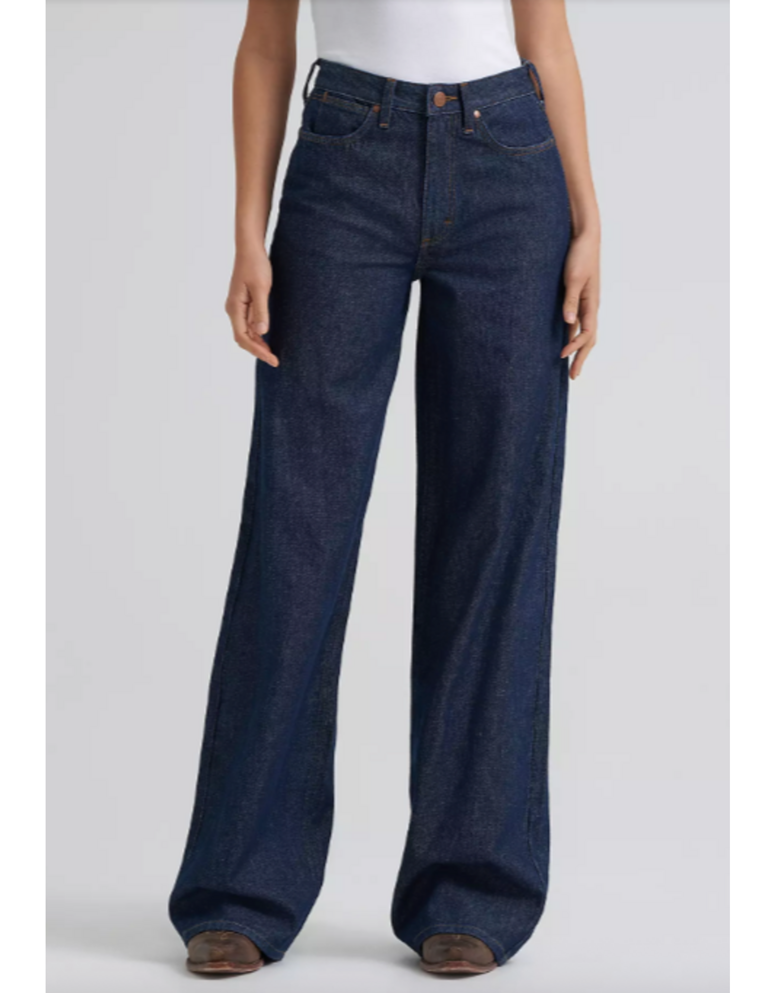 JEAN WMS RETRO BAILEY WIDE LEG REMY DARK DENIM