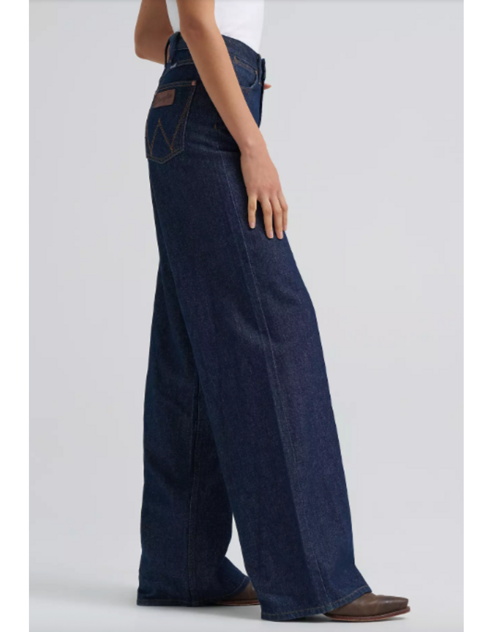 JEAN WMS RETRO BAILEY WIDE LEG REMY DARK DENIM