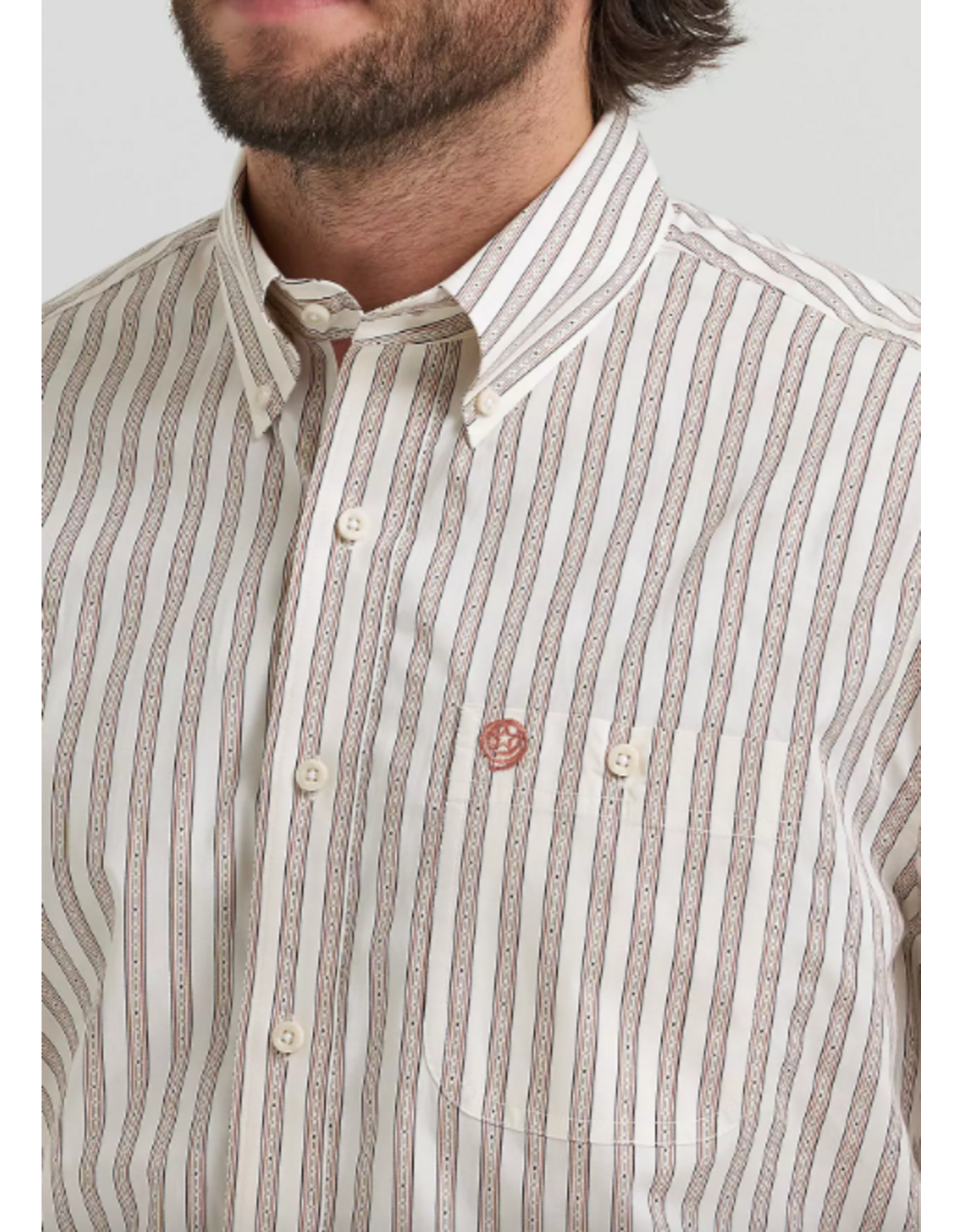 SHIRT L/S MNS GS RUSTED STRIPE