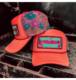 TRUCKER CAP WMS FOAM " SORRY I HAVE A RODEO"