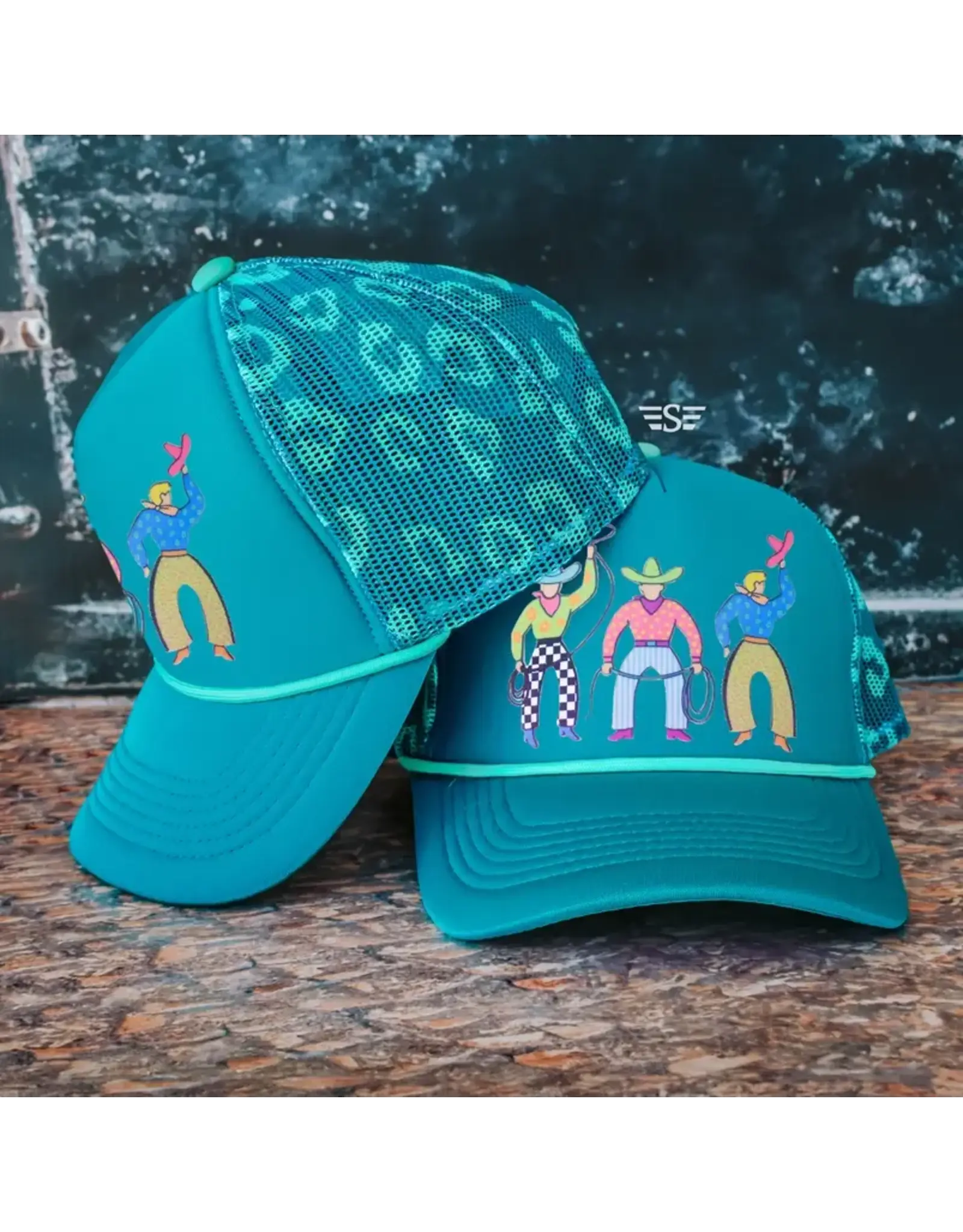 TRUCKER CAP WMS FOAM VINTAGE COWBOY