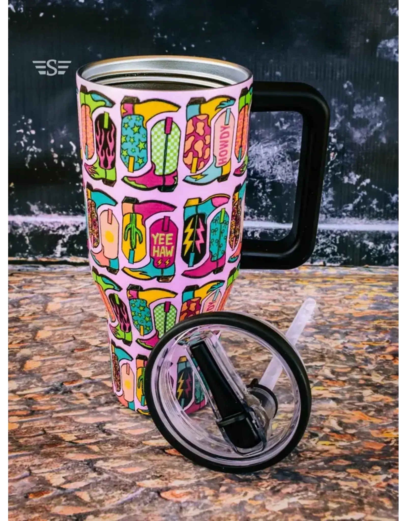 TUMBLER 32OZ VIBRANT BOOT SCOOTIN'