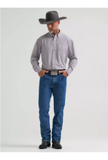 SHIRT MNS WRANGLER GEORGE STRAIGHT BLUE LAGOON