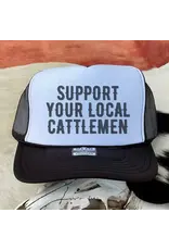 TRUCKER CAP WMS FOAM SUPPORT YOUR LOCAL CATTLEMEN