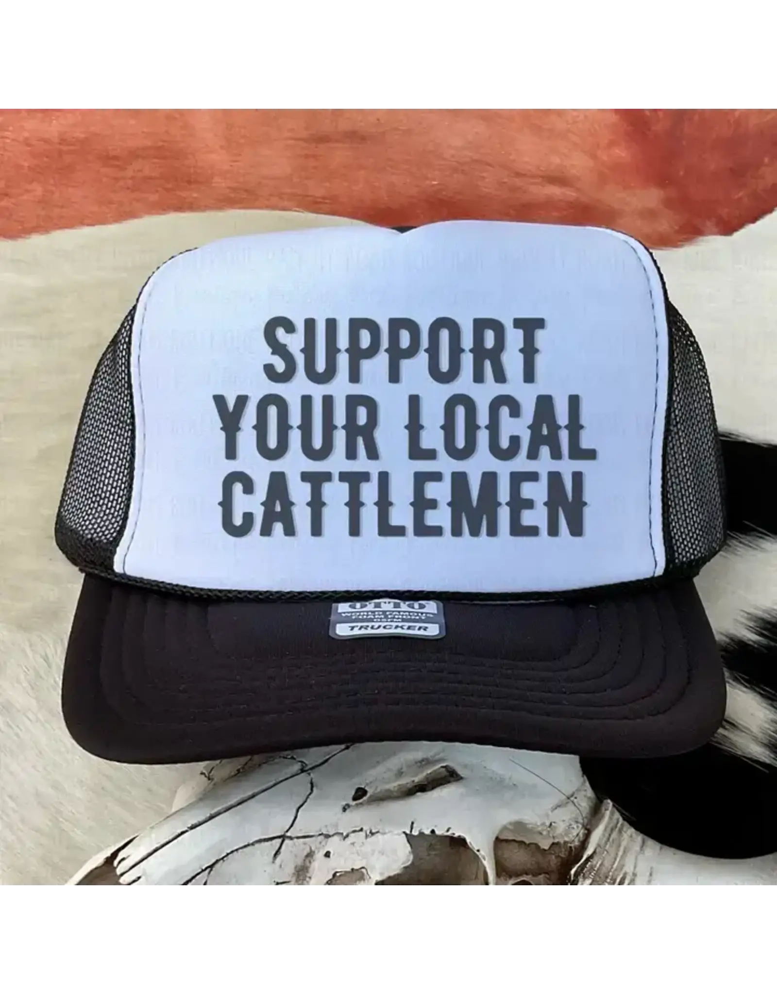 TRUCKER CAP WMS FOAM SUPPORT YOUR LOCAL CATTLEMEN