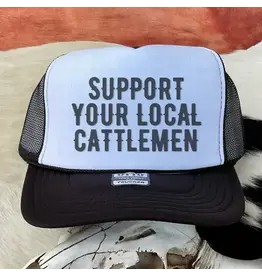 TRUCKER CAP WMS FOAM SUPPORT YOUR LOCAL CATTLEMEN