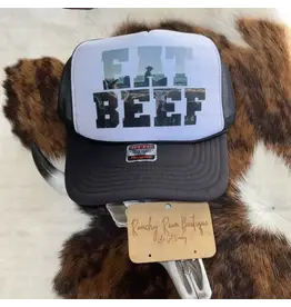 TRUCKER CAP WMS FOAM EAT BEEF