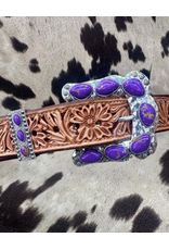 BELT BUCKLE BUCKLE UP PURPLE