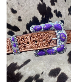 BELT BUCKLE BUCKLE UP PURPLE