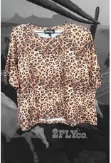 SHIRT WOMENS TEE SPOT ME OUT LEOPARD
