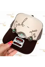 TRUCKER CAP WOMENS WESTERN GAH-LEE WITH CHAIN