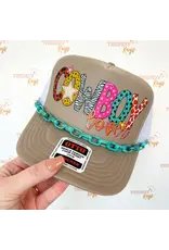 TRUCKER CAP WOMENS COWBOY LOVER WITH CHAIN