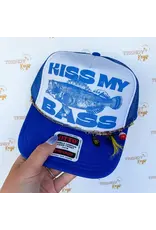 TRUCKER CAP WOMENS KISS MY BASS WITH CHAIN