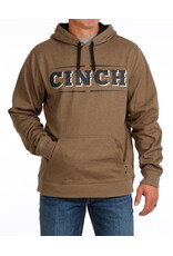 HOODIE MENS CINCH BROWN CINCH LOGO