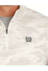 PULLOVER MNS CINCH 1/4 ZIP TAN CAMO