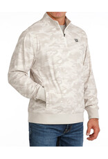 PULLOVER MNS CINCH 1/4 ZIP TAN CAMO