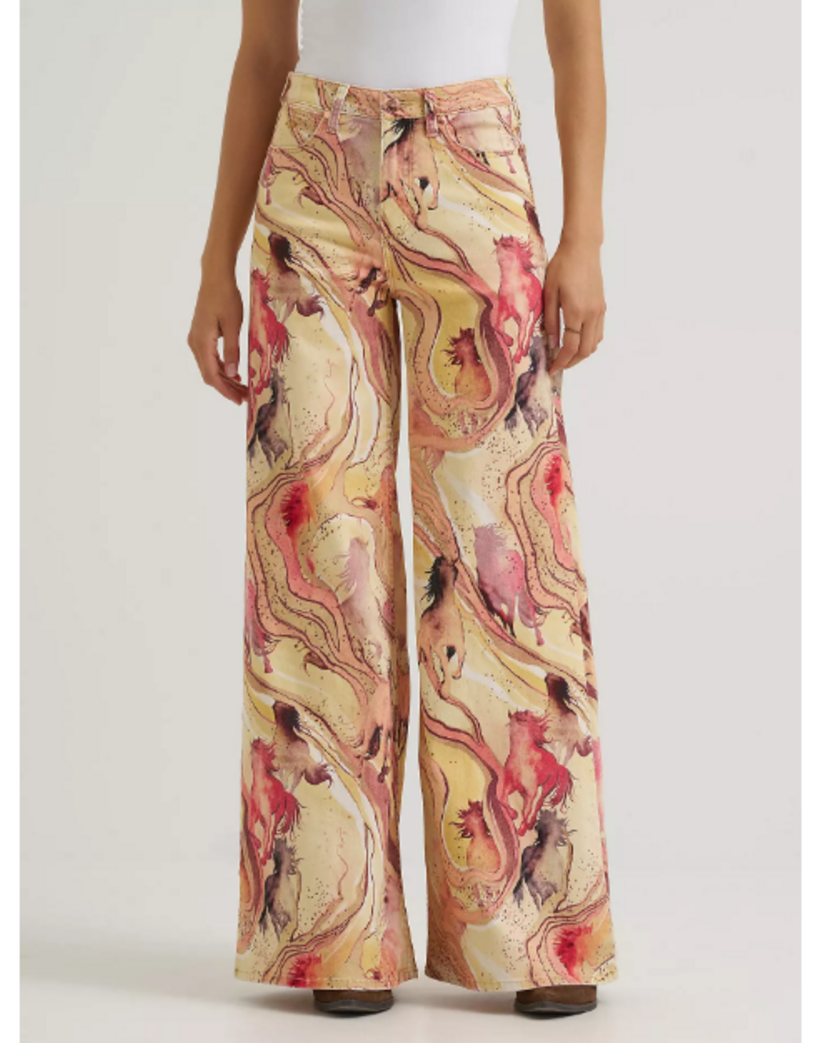JEANS WMS WRANGLER LAINEY HORSE WIDE LEG