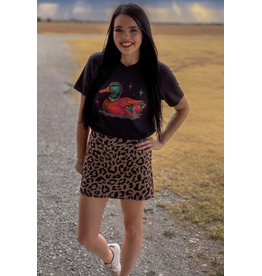 SHIRT WMS GRAPHIC TEE LUCKY DUCK