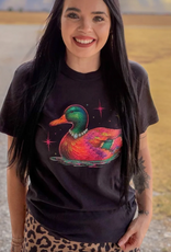 SHIRT WMS GRAPHIC TEE LUCKY DUCK