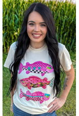 SHIRT WMS GRAPHIC TEE CATCH OF THE DAY