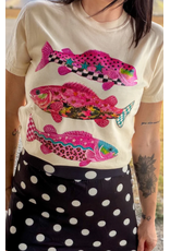 SHIRT WMS GRAPHIC TEE CATCH OF THE DAY