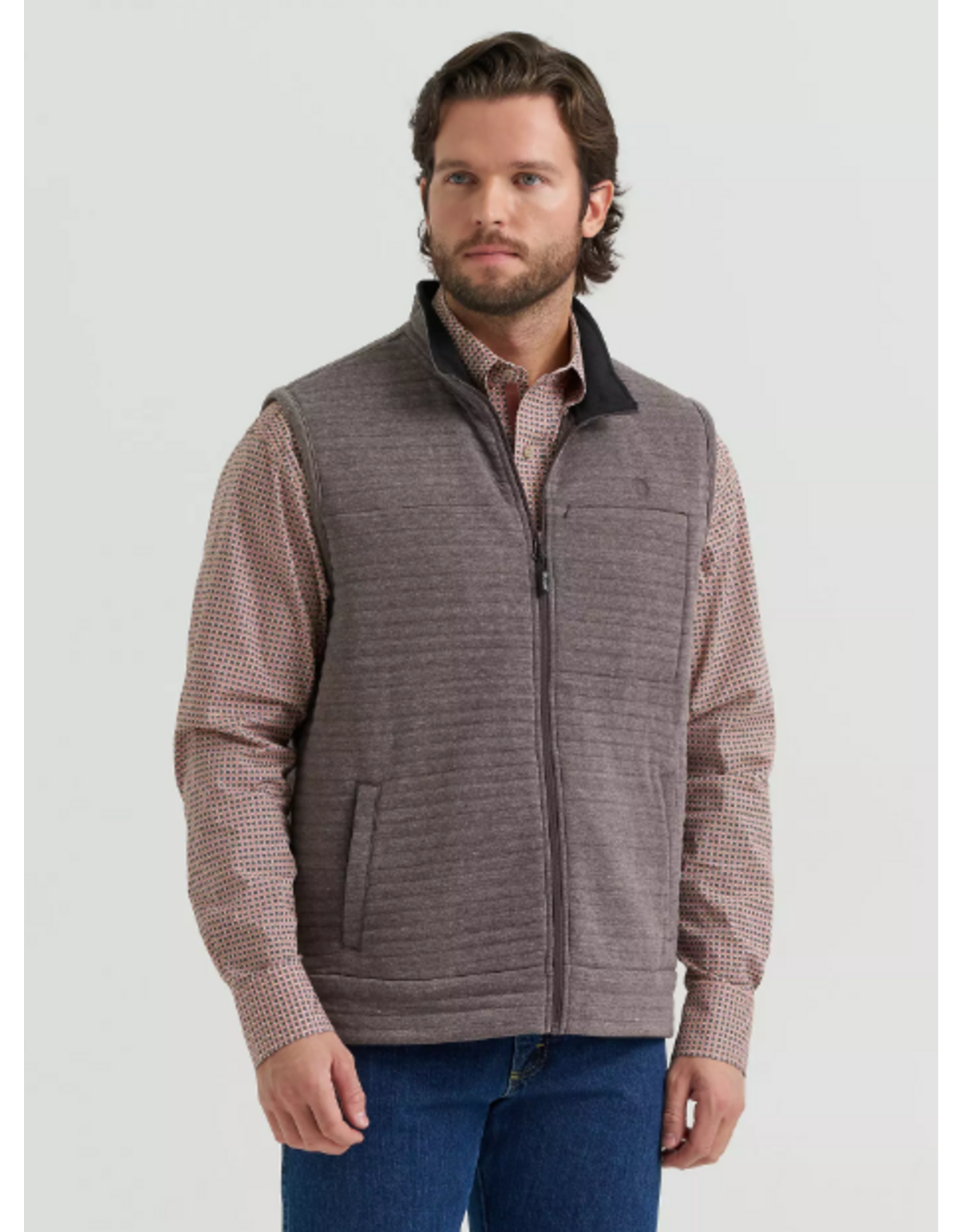 VEST MNS WRANGLER GEORGE STRAIT KNIT
