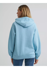 HOODIE WMS WRANGLER BLUE WITH LOGO