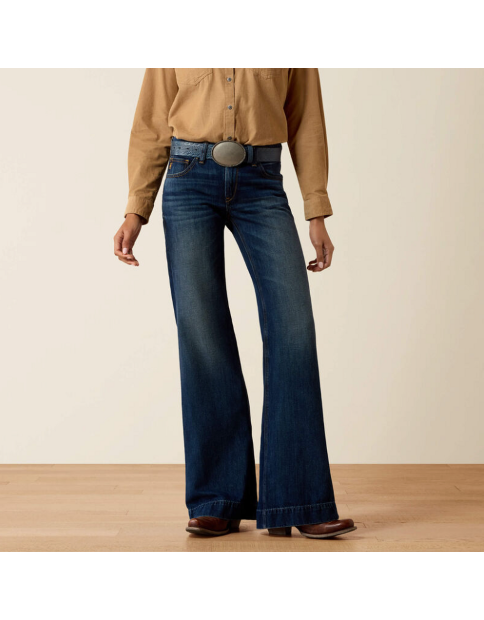 JEANS WMS ARIAT PETRA FLIPSIDE WIDE LEG