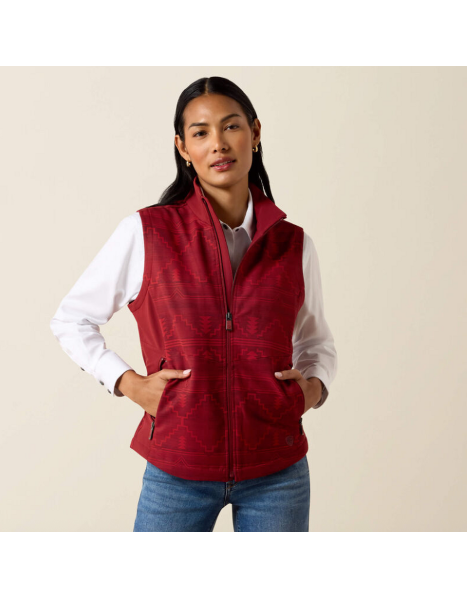 VEST WMS ARIAT ATLAS ROCKWELL PRINT