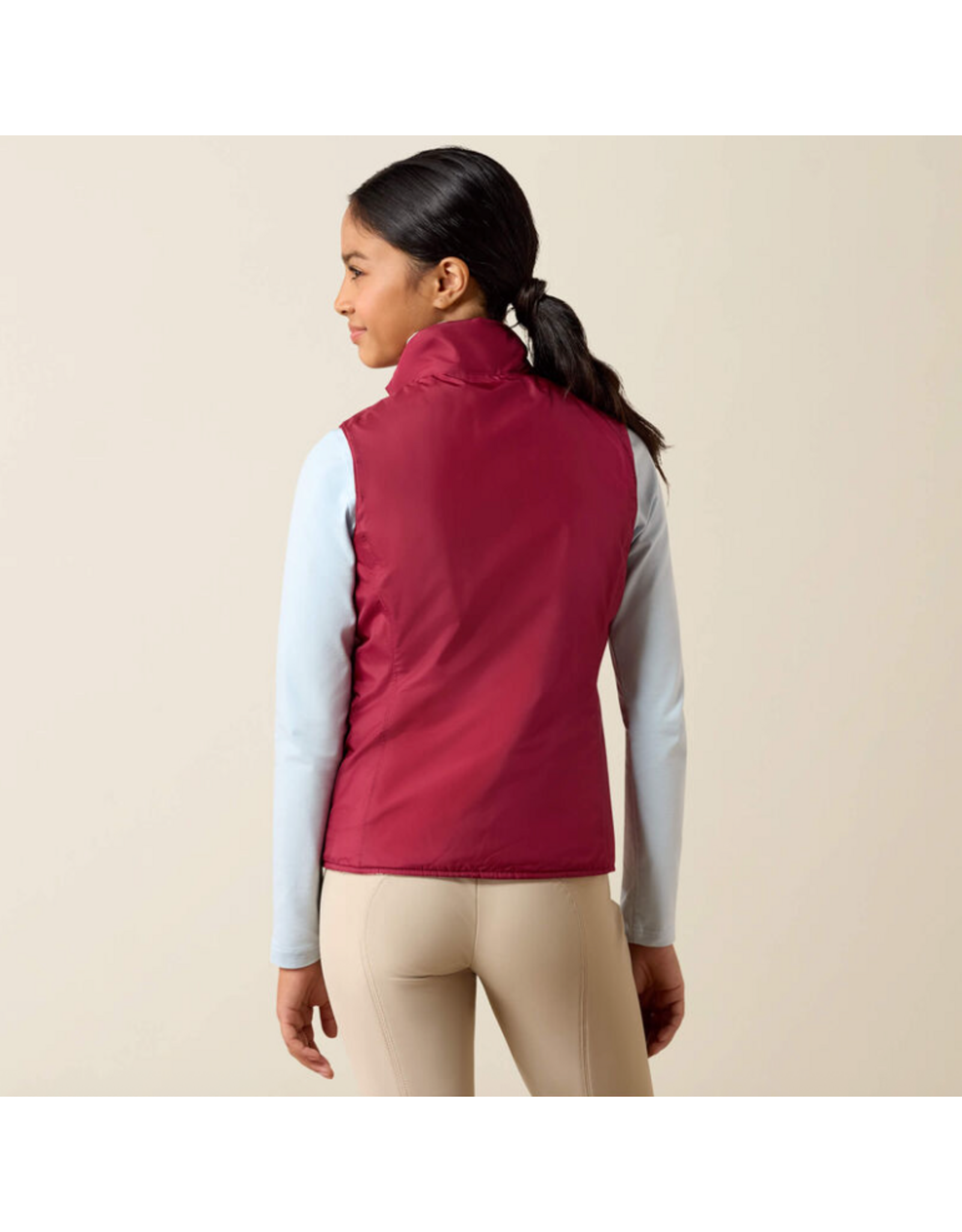 VEST GIRLS ARIAT BELLA REVERSIBLE HORSIN AROUND