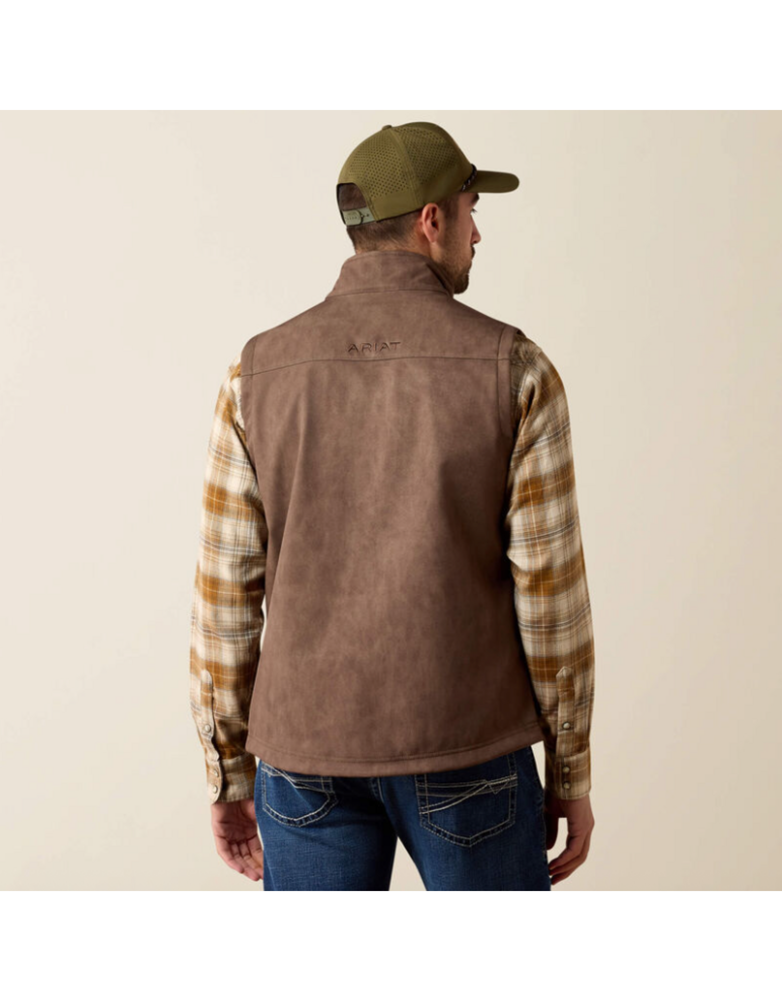 VEST MENS ARIAT VERNON SOFTSHELL WREN