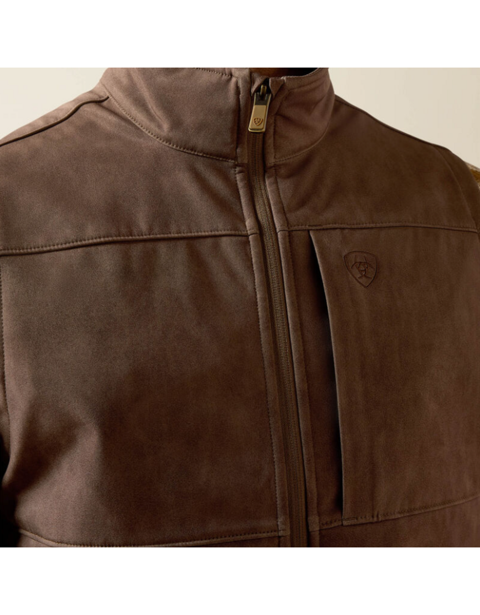VEST MENS ARIAT VERNON SOFTSHELL WREN